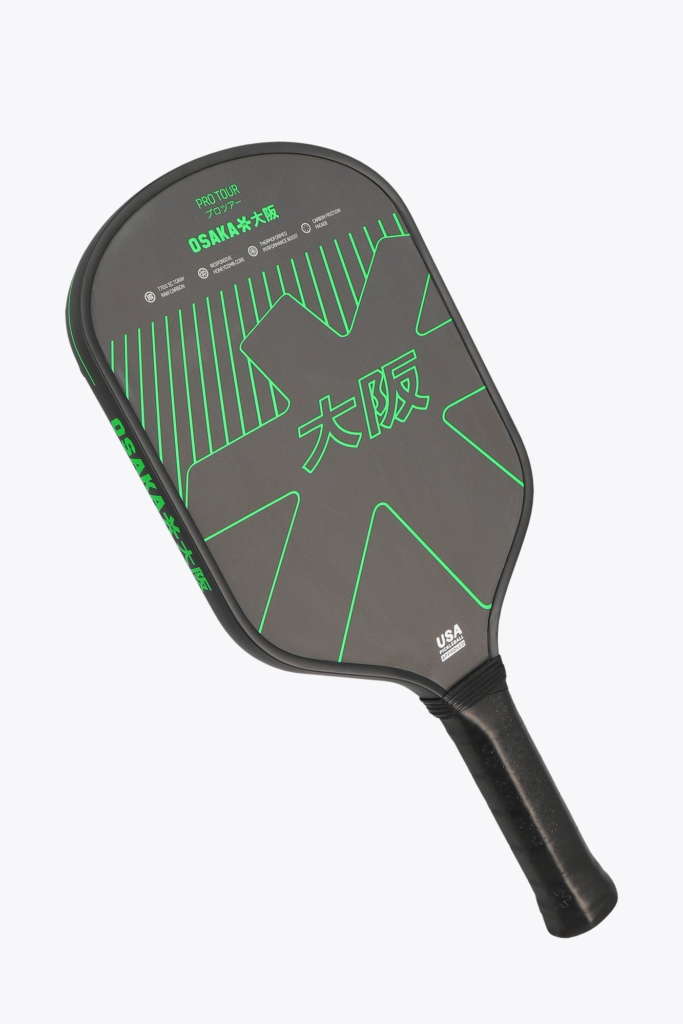Osaka Pickleball Paddle Pro Tour | Iconic Black